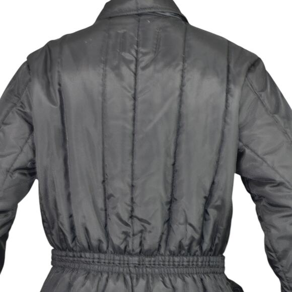 Vintage Walls Blizzard Pruf SnowSuit Black Jumpsuit Coveralls Snow Ski XL Mens - Picture 5 of 16